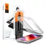 Spigen Glas.tR EZ Fit Pro HD Privacy pellicola protettiva in vetro temperato per display per iPhone 18 Pro