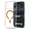 Spigen Ultra Hybrid custodia MagSafe per iPhone 17 Pro / 18 Pro - trasparente/arancione