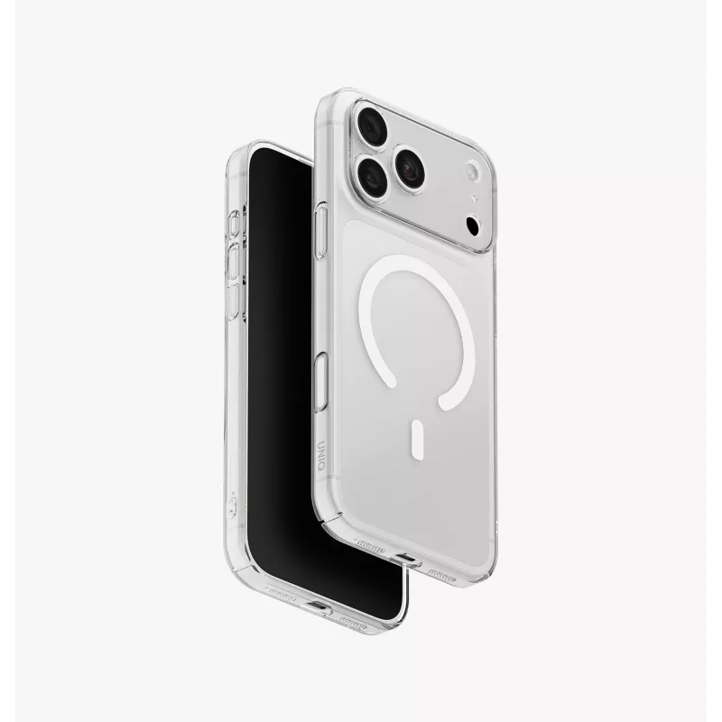 UNIQ Airsuit MagClick custodia con ricarica per iPhone 18 Pro Max / 17 Pro Max – bordeaux