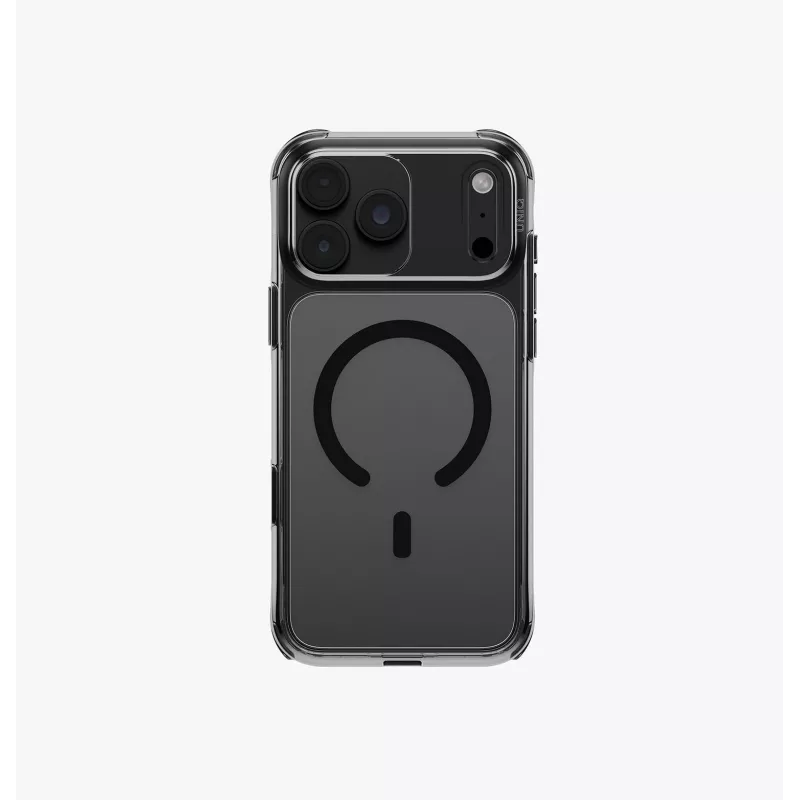 UNIQ LifePro Xtreme Magclick custodia trasparente con ricarica per iPhone 18 Pro Max / 17 Pro Max