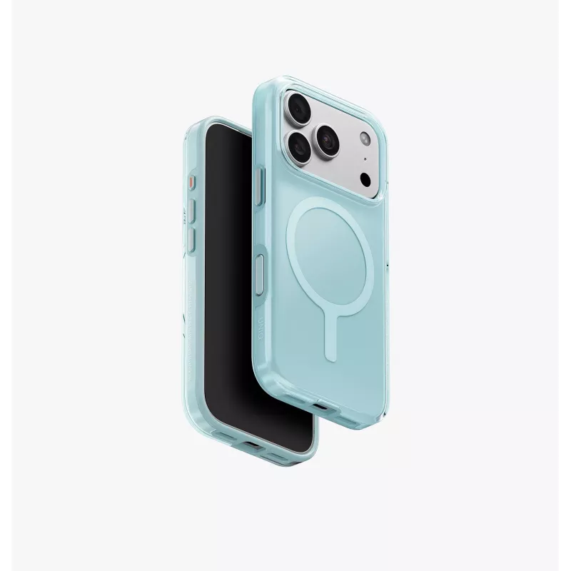 UNIQ Clario Eco Magclick custodia con ricarica per iPhone 18 Pro/17 Pro – viola