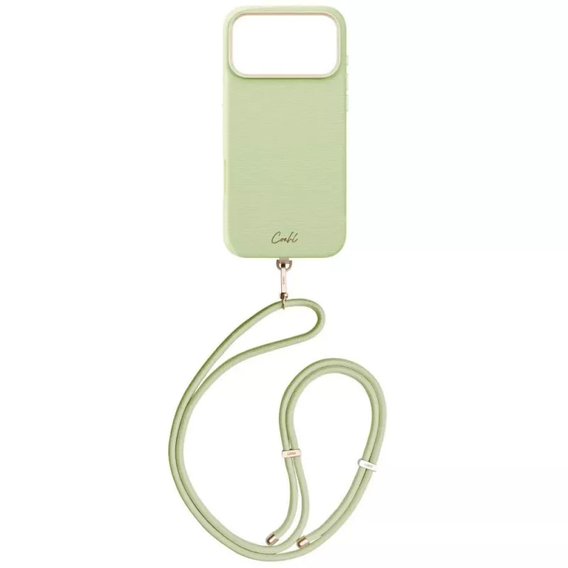 UNIQ Coehl Mirelle custodia MagSafe per iPhone 17 Pro Max – verde motivo floreale