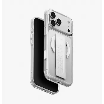 UNIQ Heldro Air MagClick custodia con ricarica per iPhone 18 Pro Max / 17 Pro Max – bordeaux