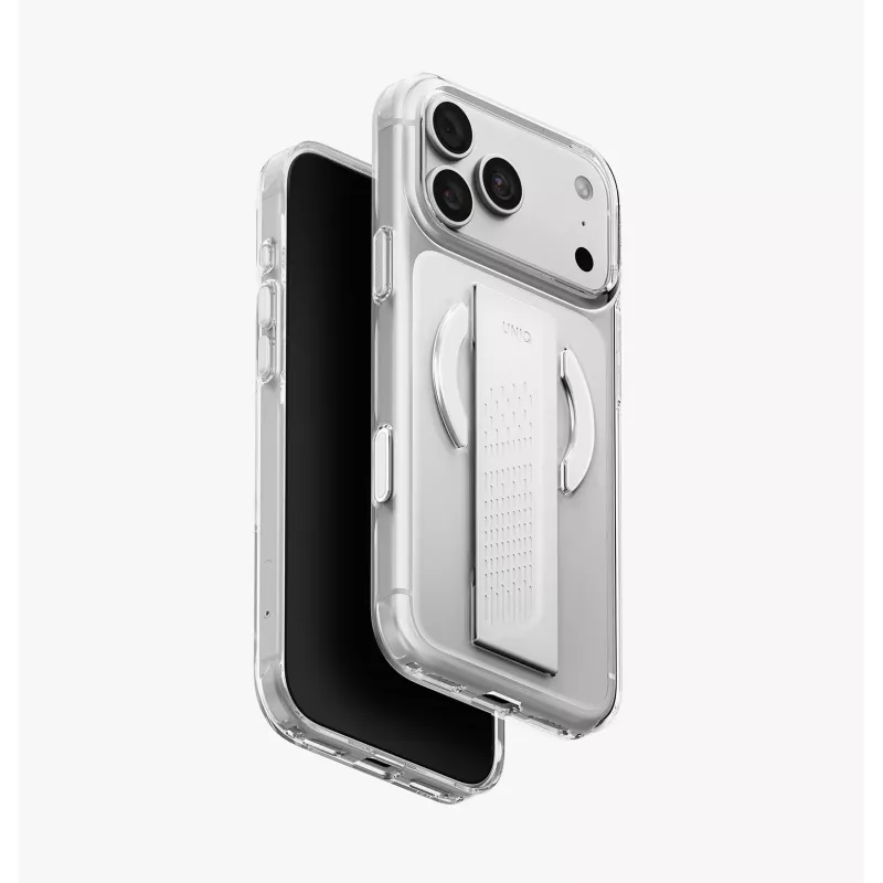 UNIQ Heldro Air MagClick custodia con ricarica per iPhone 18 Pro Max / 17 Pro Max – bordeaux
