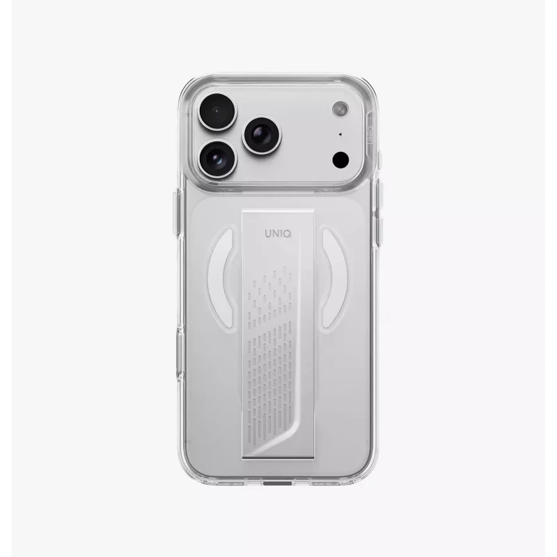 UNIQ Heldro Air MagClick custodia con ricarica per iPhone 18 Pro Max / 17 Pro Max – bordeaux