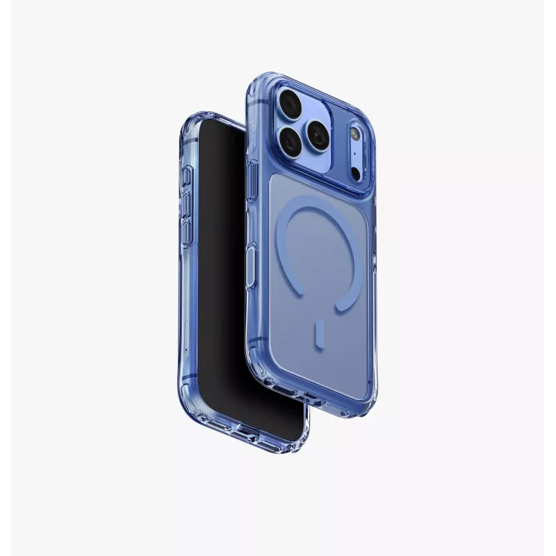 UNIQ LifePro Xtreme Magclick custodia trasparente con ricarica per iPhone 18 Pro / 17 Pro