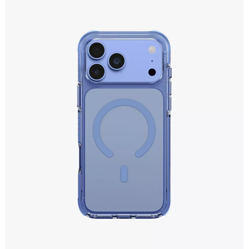 UNIQ Combat MagClick custodia con ricarica per iPhone 18 Pro Max / 17 Pro Max – bordeaux