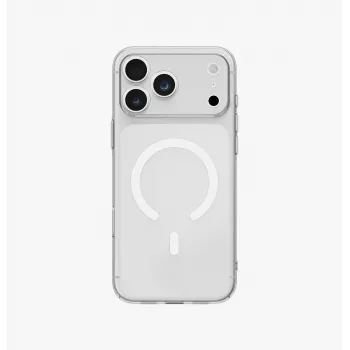 UNIQ Airsuit Magclick custodia trasparente con ricarica per iPhone 18 Pro Max / 17 Pro Max