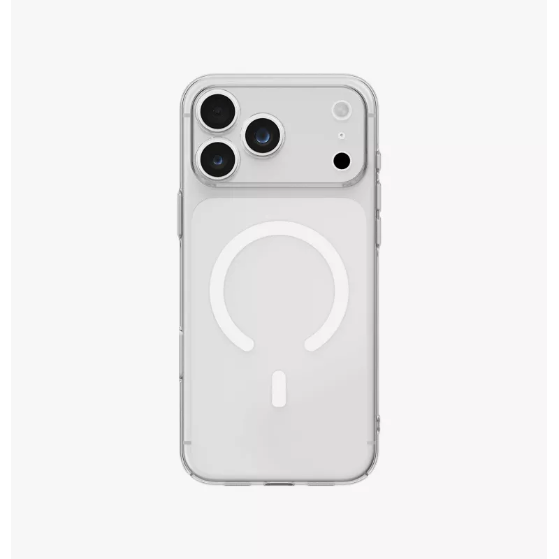 UNIQ Airsuit Magclick custodia trasparente con ricarica per iPhone 18 Pro Max / 17 Pro Max