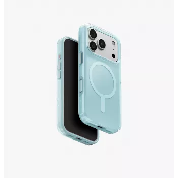 UNIQ Clario Magclick custodia con ricarica per iPhone 18 Pro / 17 Pro – menta
