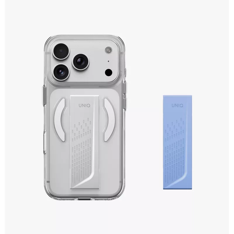 UNIQ Heldro Air Clear Magclick custodia di ricarica per iPhone 18 Pro / 17 Pro