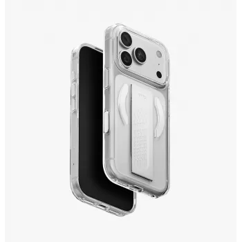 UNIQ Heldro Air MagClick custodia di ricarica per iPhone 18 Pro / 17 Pro – bordeaux