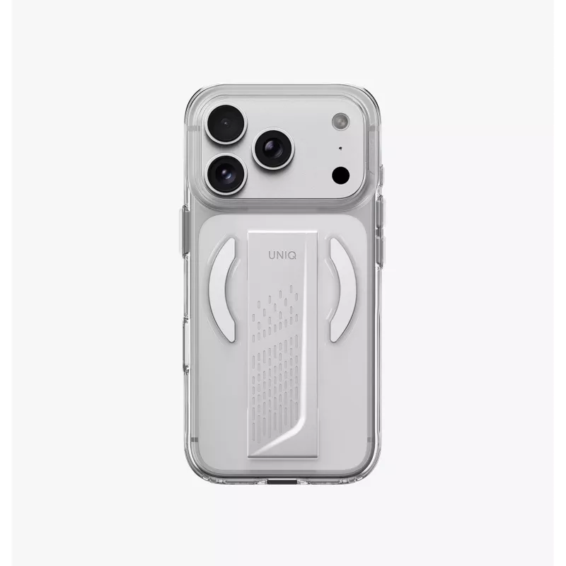 UNIQ Heldro Air MagClick custodia di ricarica per iPhone 18 Pro / 17 Pro – bordeaux
