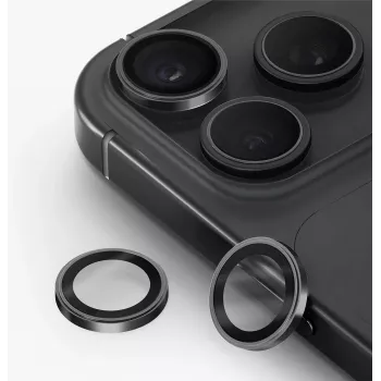 UNIQ Optix Prime protezione obiettivo fotocamera per iPhone 18 Pro / iPhone 18 Pro Max – Glacier Chrome con applicatore