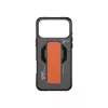 SKINARMA Haxa custodia per iPhone 17 Pro con ricarica magnetica e grip-stand, grafite
