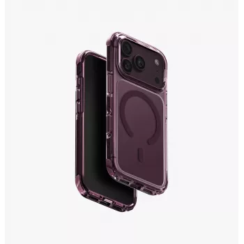UNIQ Combat Magclick custodia di ricarica per iPhone 18 Pro / 17 Pro - bianco