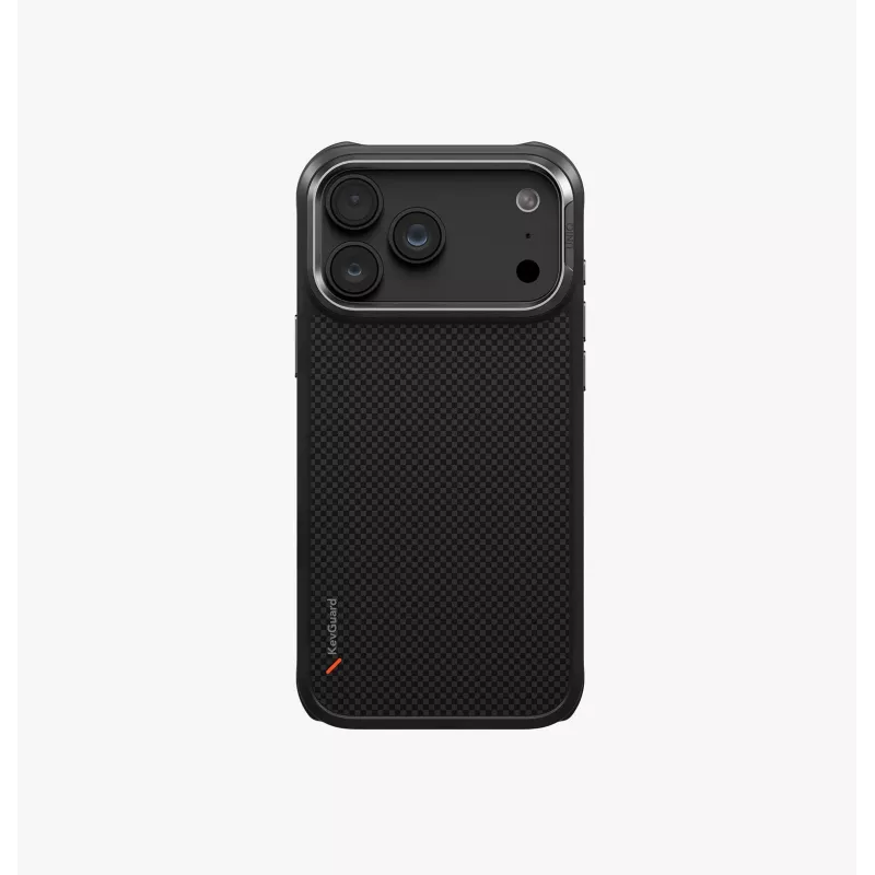 UNIQ Keva Magclick custodia di ricarica per iPhone 18 Pro Max / 17 Pro Max – nero