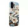 Evelatus custodia Slim Shell con MagSafe per Apple iPhone 16 – stampa personalizzata Flower Blue