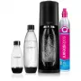 SodaStream Terra Megapack nero gasatore con 3 bottiglie e bombola CO2 Quick Connect
