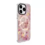 Evelatus Custodia per Apple iPhone 15 Pro PC+TPU compatibile MagSafe – marmo rosa
