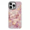 Evelatus Custodia per Apple iPhone 15 Pro PC+TPU compatibile MagSafe – marmo rosa