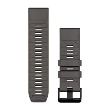 Garmin QuickFit 26 Cinturini per orologio, Pebble Grey silicone [010-14560-00]