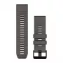 Garmin QuickFit 26 Cinturini per orologio, Pebble Grey silicone [010-14560-00]