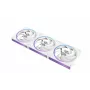 Zalman ZM-DF120R A3 White 120mm Reverse Daisy Chain ARGB ventola 3 pezzi