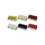 PAPSTAR Candele a colonna 40 x 90 mm, bordeaux, confezione da 10 (17914)