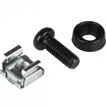 EFB ELEKTRONIK Set gabbiette 50 x M6, completo, nero