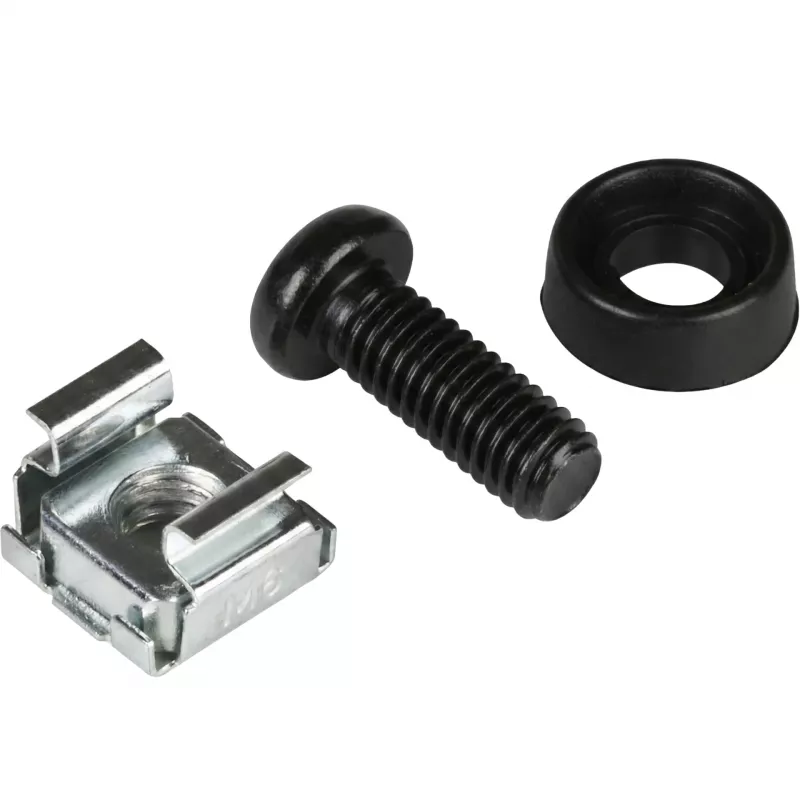 EFB ELEKTRONIK Set gabbiette 50 x M6, completo, nero