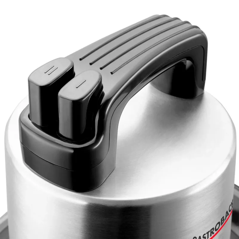 Gastroback 40966 Design Multi Chopper Professional 600 W 1,0 L ciotola in vetro acciaio inox