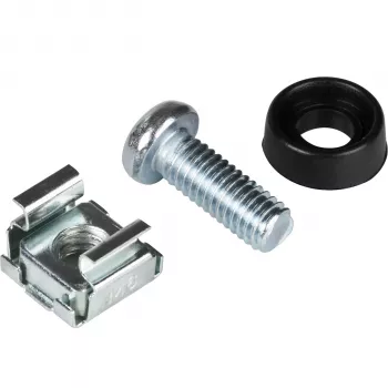 EFB ELEKTRONIK Set gabbiette M6, 20 pezzi, zincato, completo di viti