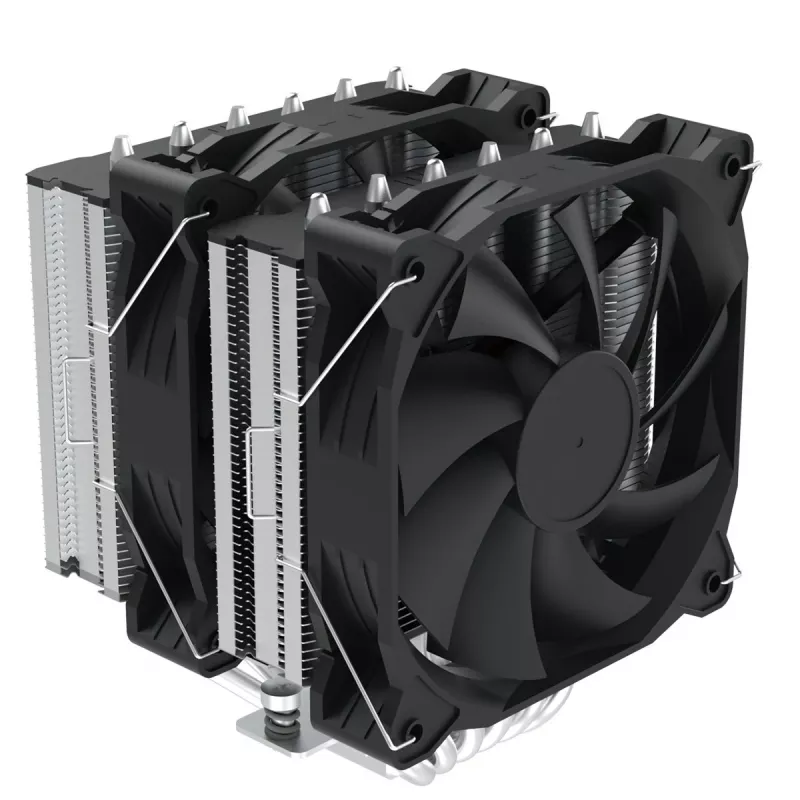 Zalman CNPS12X BP Dissipatore per CPU, 120mm, nero