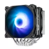 Zalman CNPS12X BP ARGB Dissipatore CPU dual-tower, 2 ventole PWM 120mm, nero
