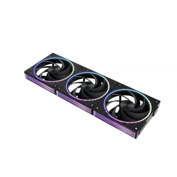Zalman ZM-DF120R A3 Ventola reverse daisy chain 120mm, confezione da 3, nero