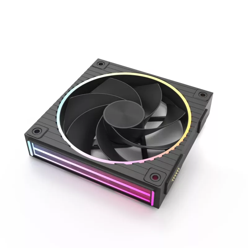 Zalman ZM-DF120R A3 Ventola reverse daisy chain 120mm, confezione da 3, nero