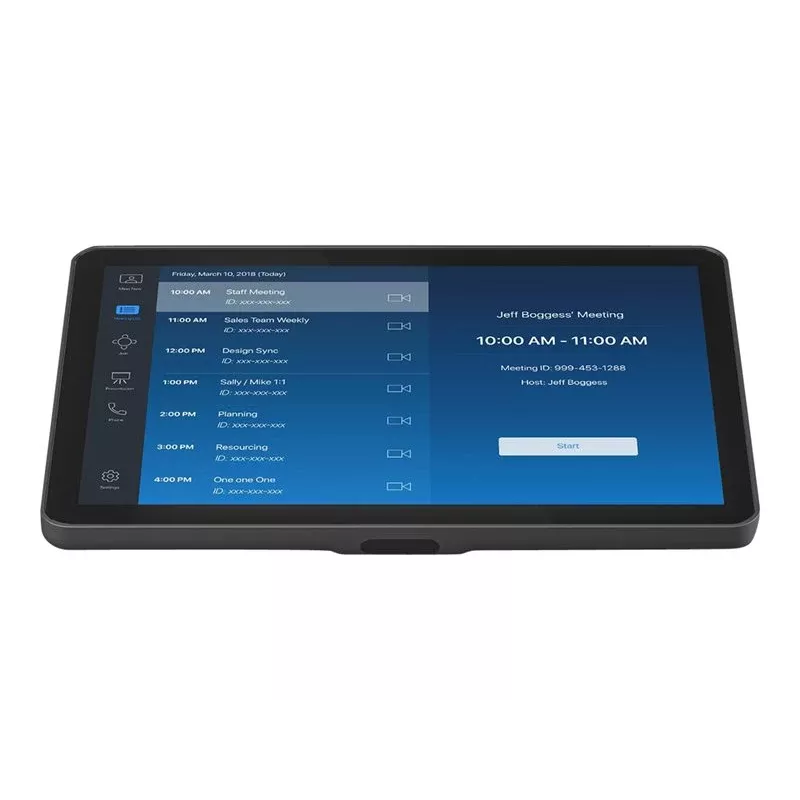 Logitech Rally Bar + Tap IP kit videoconferenza per sale di medie dimensioni, grafite, 4K UHD, certificato Zoom e Microsoft Teams