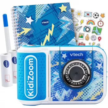VTech KidiZoom Print Cam bundle scrapbook azzurro 80-549134
