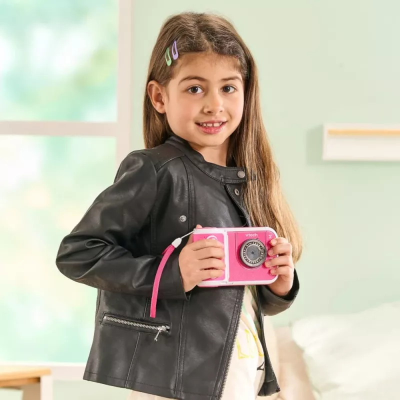 VTech Kidizoom Print Cam rosa – fotocamera digitale con stampa termica