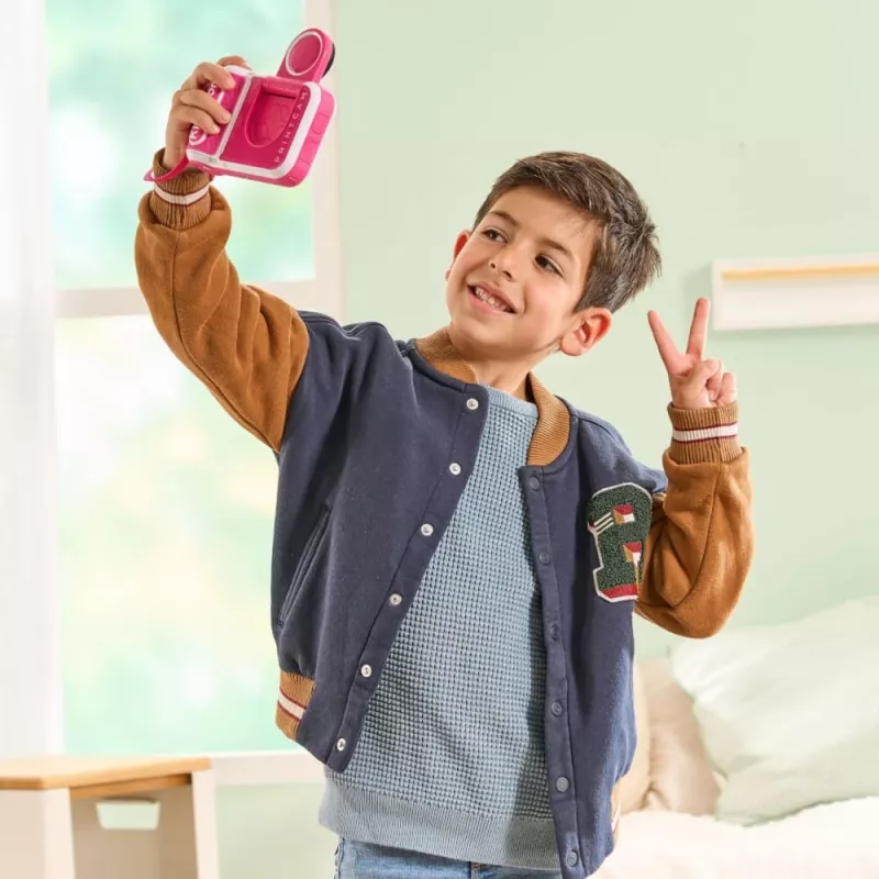 VTech Kidizoom Print Cam rosa – fotocamera digitale con stampa termica