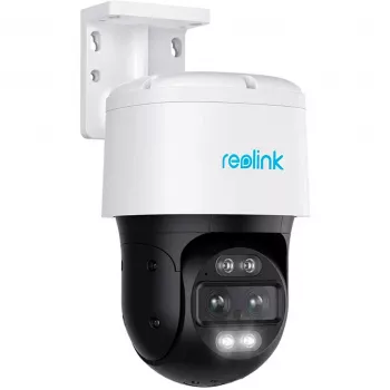 Reolink TrackMix Serie P760 telecamera IP PoE 4K doppio obiettivo con auto-zoom tracking, visione notturna a colori, esterno/interno