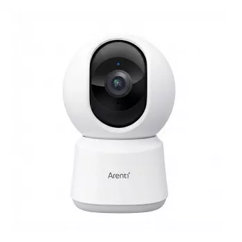 Arenti Indoor 5G Wi-Fi telecamera UHD 3K/5MP orientabile con zoom e privacy