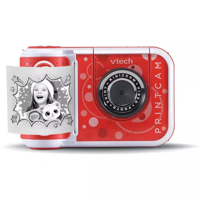 VTech KidiZoom Print Cam fotocamera digitale rosso/bianco