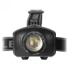 ENTAC EHL-ZOOM-1W-PL Torcia frontale Zoom 1W LED, nero