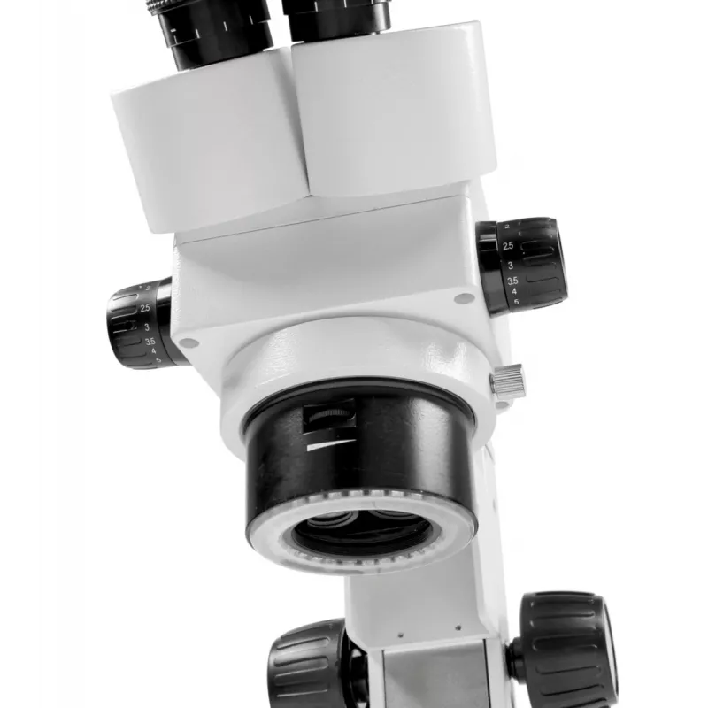 Kern Optics OZL 456 Microscopio stereo zoom binoculare 50x luce riflessa e trasmessa LED