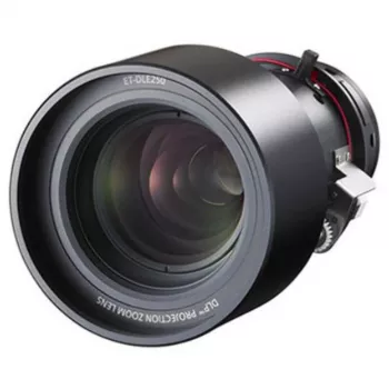 Panasonic ET-DLE250 Obiettivo zoom 33,9-53,2 mm f/1,8-2,4 per PT-D5000, DW6300, RCQ10, RCQ80, RZ120, RZ690, RZ770