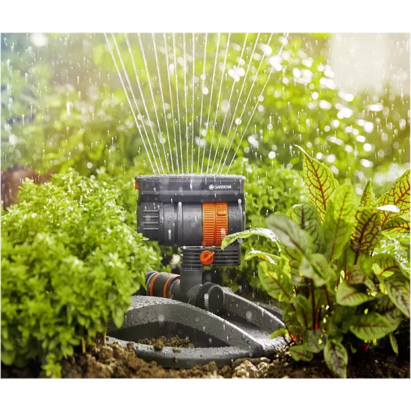 Gardena AquaZoom Compact Irrigatore oscillante per prato 18708-20