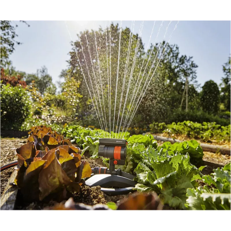 Gardena AquaZoom Compact Irrigatore oscillante per prato 18708-20