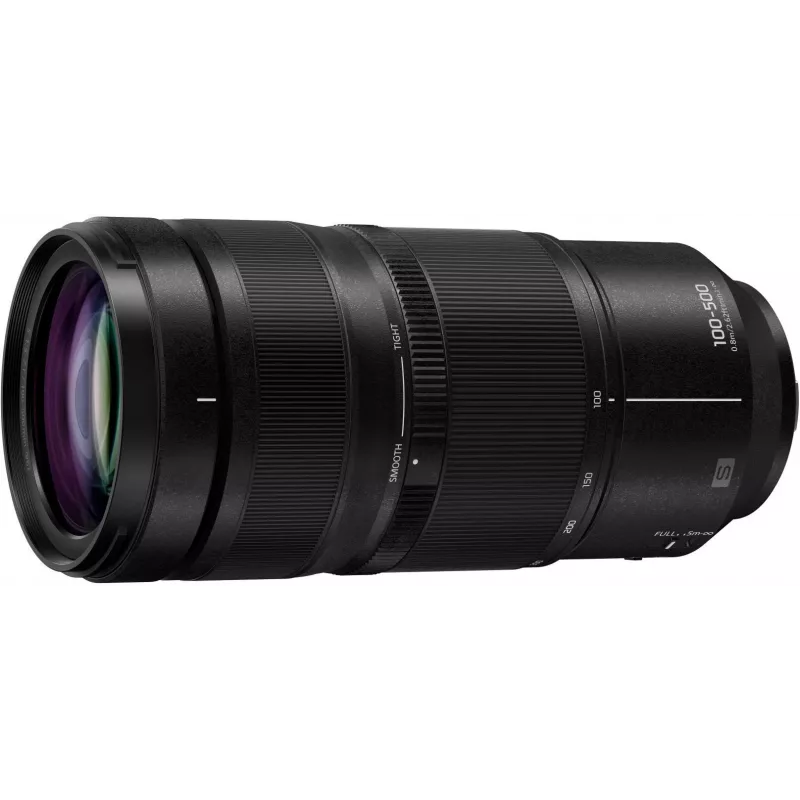 Obiettivo Panasonic Lumix S 100-500mm f/5.0-7.1 O.I.S., nero (S-R100500E)